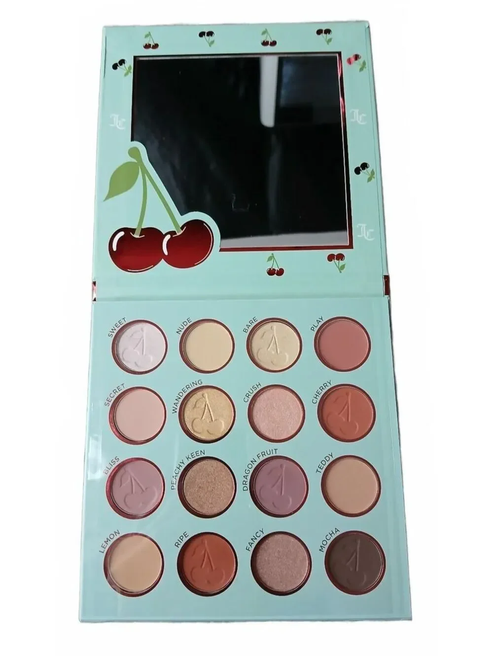 Juicy Couture Cherry Eyeshadow Palette 16 Color Makeup Palette NIB